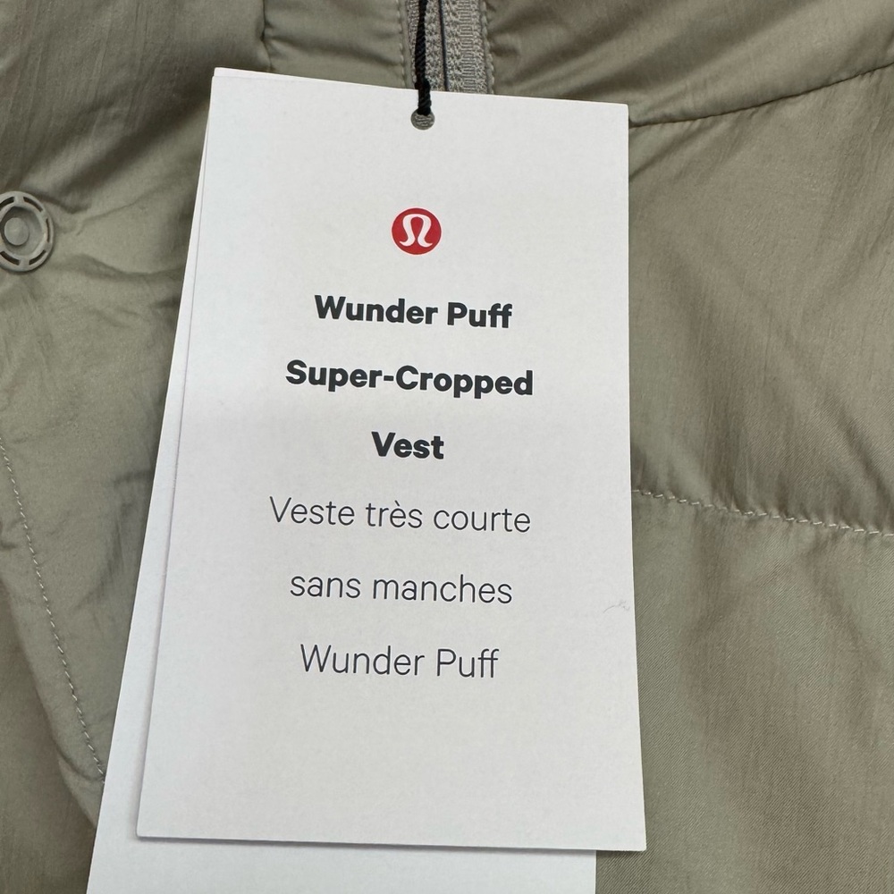 Lululemon Cropped Vest RARE! Stylish! - Picture 3 of 8